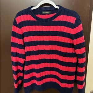 Piombo Vibrant Striped Knit Sweater